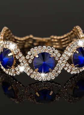 手链 手镯 镶钻 流行典雅气质 做工精致 手链手镯B002