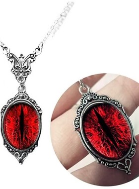 君桉跨境外贸哥特式血红色黑色石