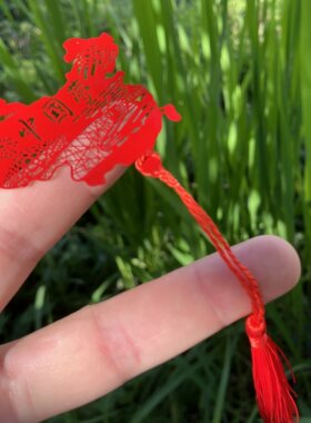 古典中国风金属烤漆书签古风戏曲元素阅读文创礼品崔莺莺樊梨花