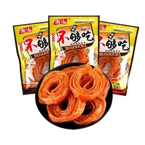 湘汝不够吃辣条8090后怀旧零食麻辣调味面制品小面筋开胃丝包邮