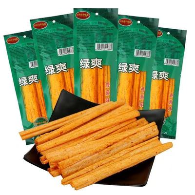 千味源绿爽辣条儿时经典童年麻辣零食8090后校园怀旧小吃休闲食品