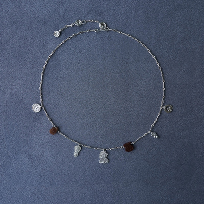 SALE E PEPE胡椒盐·纯银酒会项链