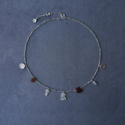 SALE E PEPE胡椒盐·纯银酒会项链