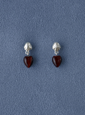 【欧阳娜娜同款】SALE E PEPE胡椒盐 纯银手心耳环 圣诞礼物