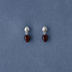 欧阳娜娜同款 纯银手心耳环 SALE PEPE胡椒盐 情人节礼物