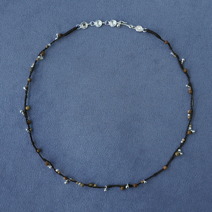 纯银图画石葫芦编织项链 PEPE胡椒盐 SALE