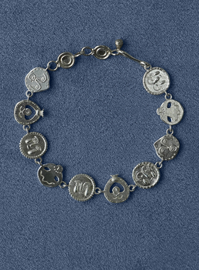 SALE E PEPE胡椒盐·纯银欢聚手链