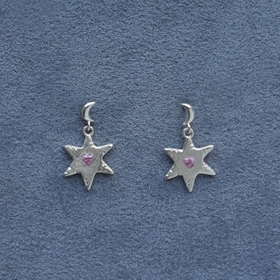 【欧阳娜娜同款】SALE E PEPE胡椒盐·纯银星光耳环 圣诞礼物