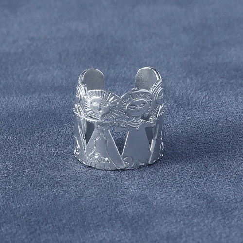 SALE E PEPE 胡椒盐 纯银海神戒指