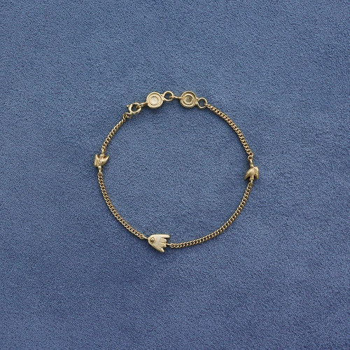 SALE E PEPE胡椒盐 纯银森林手链