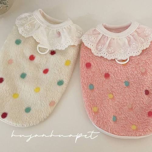 宠物狗狗猫咪秋冬衣服加绒保暖