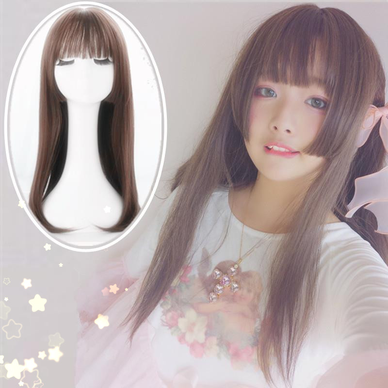 Perruque Long cheveux raides - Ref 2609375 Image 4