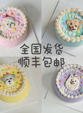 乖豆家手工自制宠物蛋糕