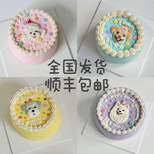 乖豆家手工自制宠物蛋糕
