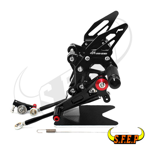 适用于杜卡迪 Ducati 1098/1198/S/R 新款改装升高脚踏 脚套总成