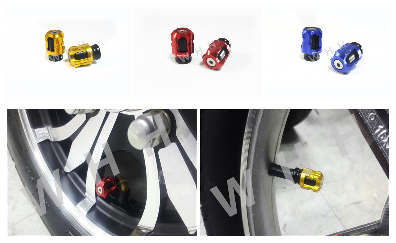 适用本田 Forza300/PCX150/PCX125/XADV CNC真空胎气门芯盖气嘴盖