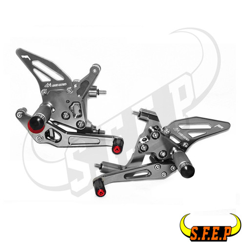 适用于杜卡迪 Ducati 899/1199/1299 Panigale 改装升高脚踏总成