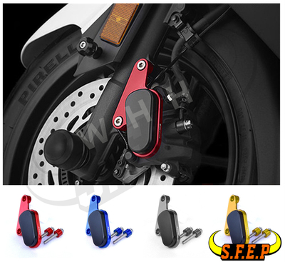 适用本田 佛沙 300 Forza300 18-20 改装前刹车卡钳保护盖 防摔盖