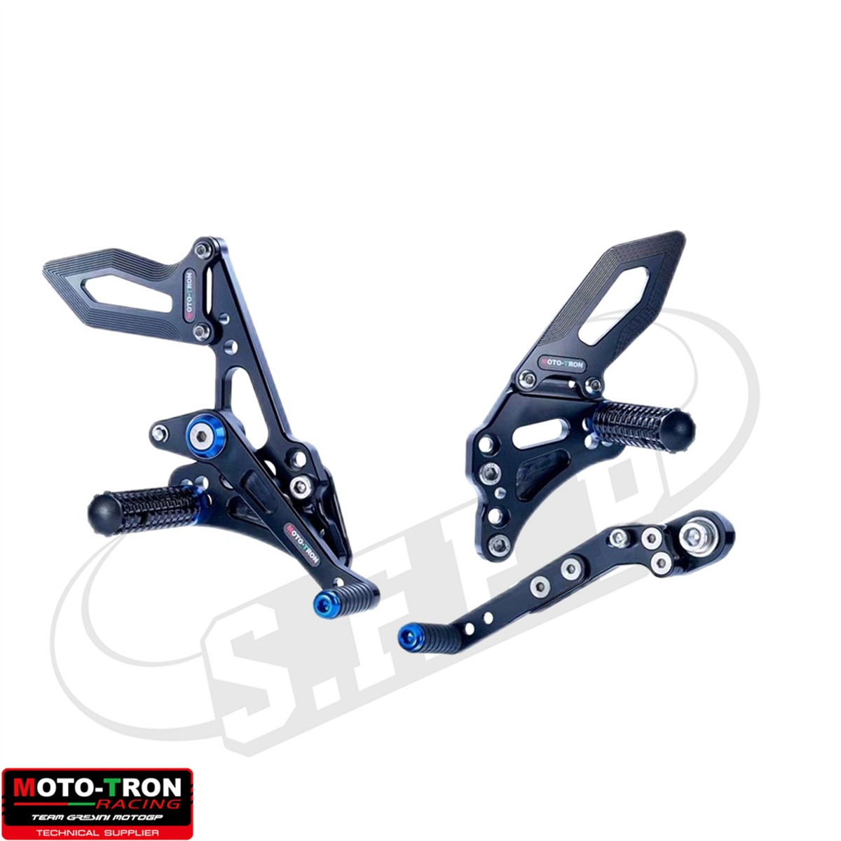 MOTO-TRON适用铃木 GSXR600/GSXR750 2011-2024 改装升高脚踏总成