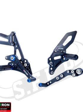MOTO-TRON适用铃木 GSXR600/GSXR750 2011-2024 改装升高脚踏总成