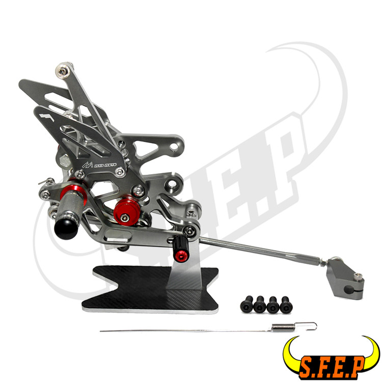 适用于雅马哈 Yamaha YZF-R1 07-08 新款改装升高脚踏 脚套总成