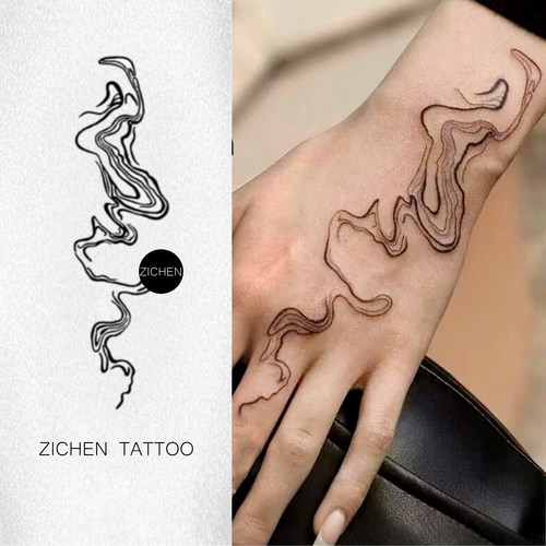 持久防水男女草本纹身贴