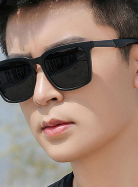 经典方框高级太阳镜男女防紫外线户外帅气骑行爬山墨镜旅游眼镜潮