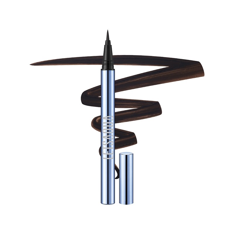 屈臣氏letsaqua不晕染眼线液笔