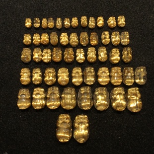 天然钛晶金发晶招财进宝貔貅多宝手链手串项链戒指等diy配件