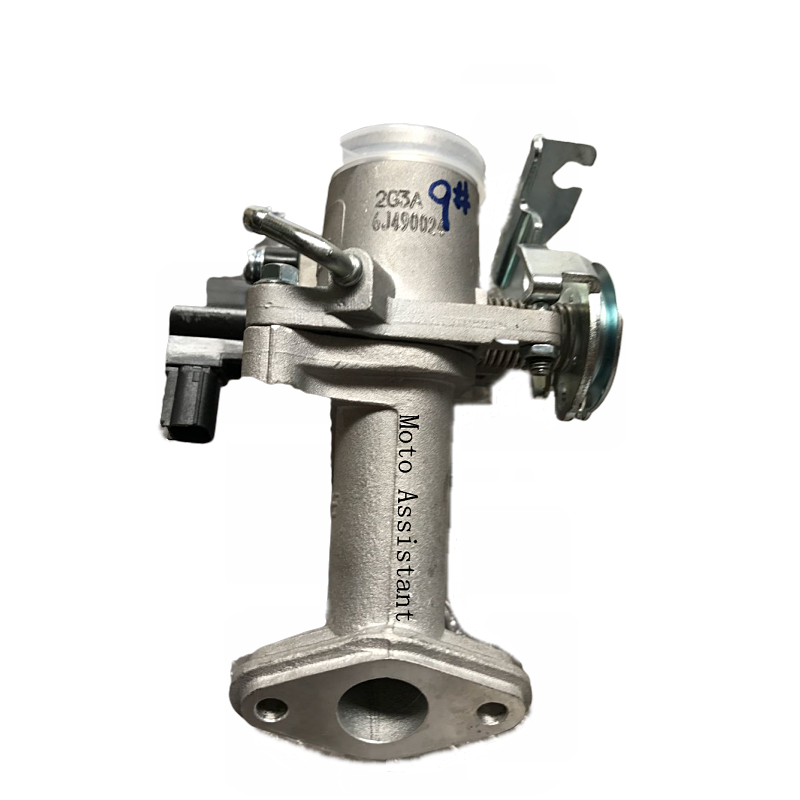 适用五羊本田WH100T-2/2A鬼马电喷节气阀总成喷油嘴燃油阀门原装