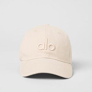 正品alo 男女WASHED OFF-DUTY CAP水洗休闲帽 褪色复古日常棒球帽