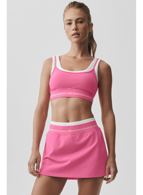 新款alo Airbrush Better Together叠穿运动背心 半裙紧身legging