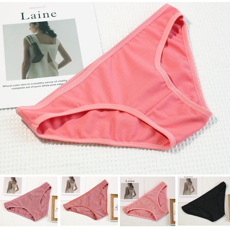 女士内裤纯棉舒适中腰包臀大码透气三角短裤头内裤棉质女式6条装,女士内衣/男士内衣/家居服,女三角裤,淘宝优惠券,粉丝福利购,淘宝优惠卷