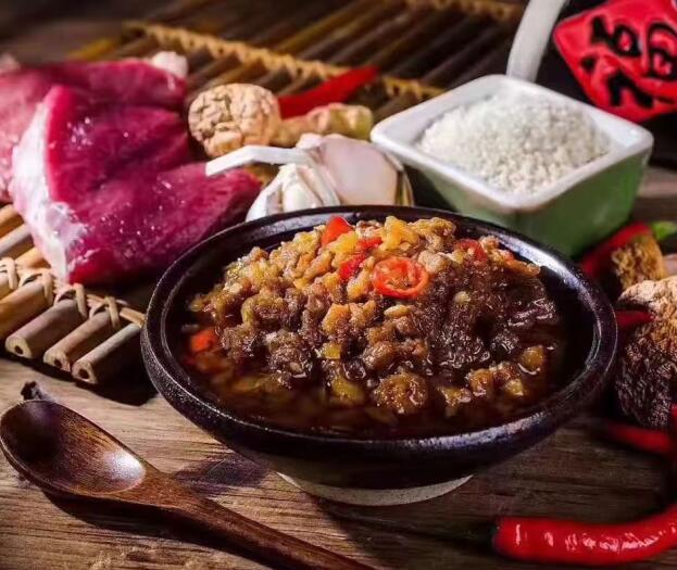 懒懒家姬茸牛肉酱一箪食一瓢饮