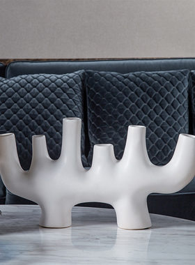 无际/破晓 系列 多孔花器摆件 北欧简约家居客厅酒柜装饰品摆件