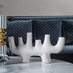 无际/破晓 系列 多孔花器摆件 北欧简约家居客厅酒柜装饰品摆件