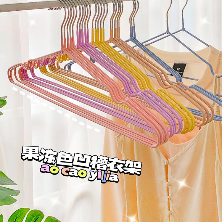 ins可爱衣架家用防滑挂衣无痕