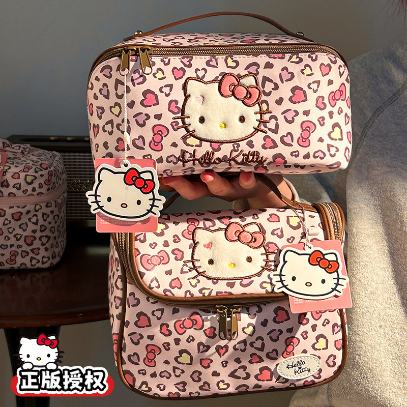 默默爱HelloKitty化妆包大容量图片