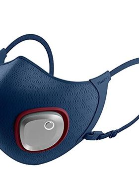 飞利浦儿童电动新风口罩 蓝色 防飞沫 ACM066防雾霾飞沫N95限量版