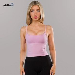 代购ALPHALETE阿尔法女PUSH TANK低领吊带瑜伽运动健身专业背心