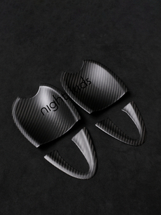 Night Kids适用于马自达MX5ND改装碳纤维门碗贴MX5碳纤维拉手装饰