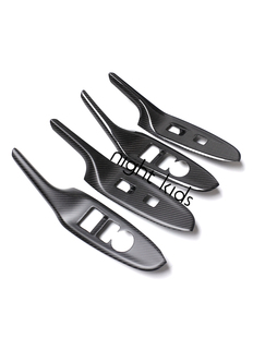 Night Kids适用于马自达MX5ND改装碳纤维升窗面板MX-5Miata碳纤维