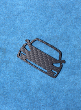 Night Kids适用于特斯拉Model3 ModelS ModelX碳纤维钥匙扣挂饰