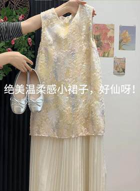 2025年夏季新中式国风连衣裙显瘦