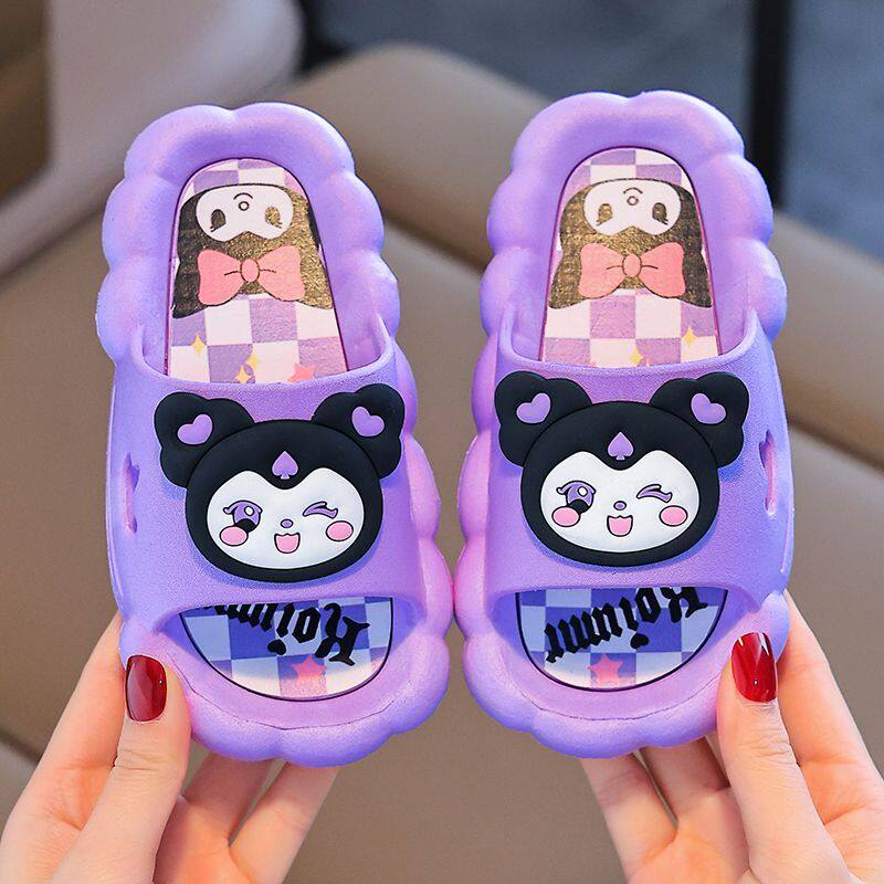 儿童拖鞋女童公主可爱夏季浴室防滑室内卡通洗澡宝宝女孩软底亲子