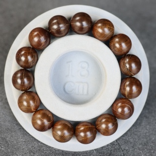 【41】雷击木崖柏手串雷击木1.8/1.5手链佛珠焦糖甜香味安神助眠