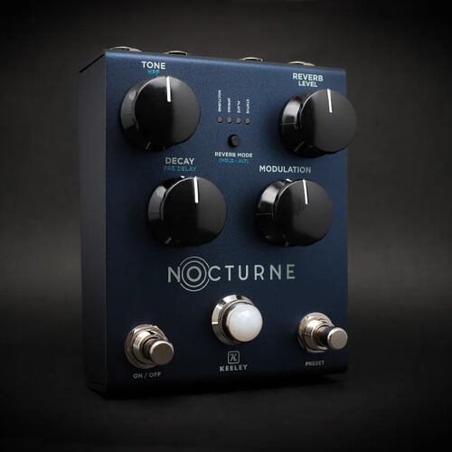 Andy Timmons签名款混响 Keeley NOCTURNE Reverb混响单块效果器