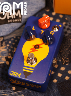 JAM Pedals Tubedreamer 过载单块效果器TS808风格