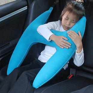 儿童车载睡觉汽车安全带防勒脖宝宝抱枕靠枕枕头汽车用护肩套