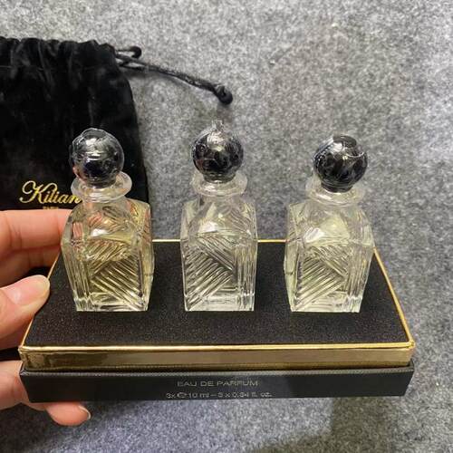 凯莉安限量Q香套装苹果白兰地狂野淑女冰雪玫瑰天10ml*3EDP送车挂